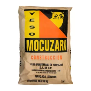 Mocuzari, Yeso para construcción 40kg